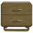 Tully Nutmeg 2-drawers Nightstand