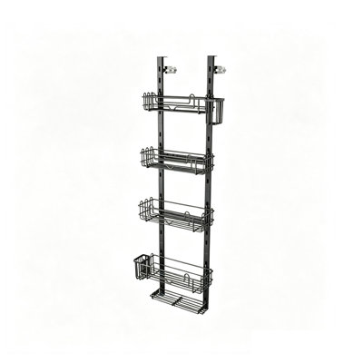 Over-the-Door Stainless Steel Shower Caddy