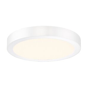 Brant 1 - Light 12" Simple Circle Flush Mount