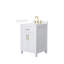 Beckett 24" Freestanding Single Bathroom Vanity with Quartz Top-409446824-409446871-409446868