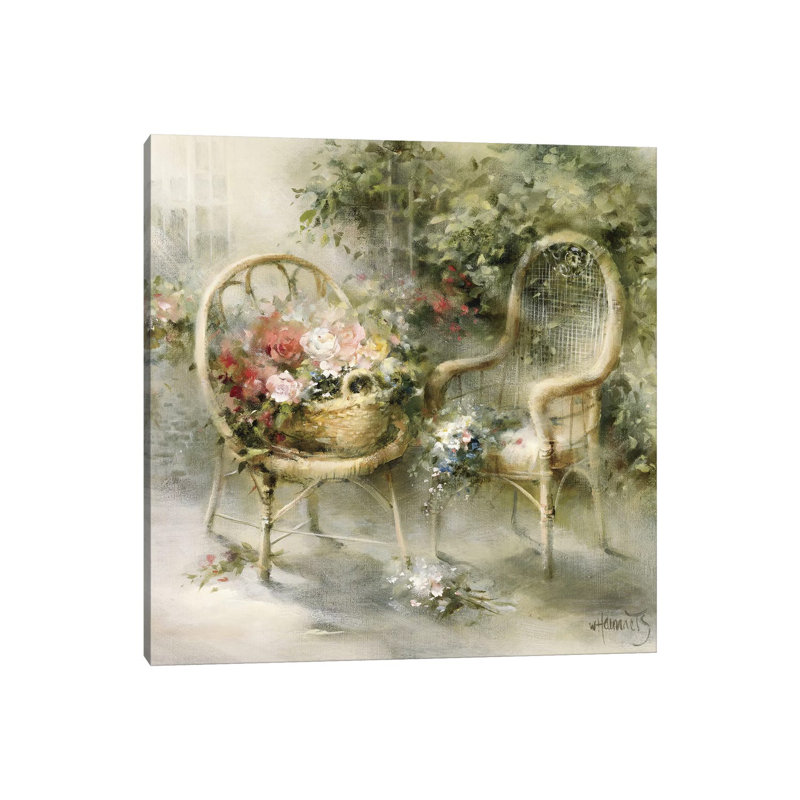 Summer by Willem Haenraets - Wrapped Canvas Painting, 30.48 cm H x 30.48 cm W