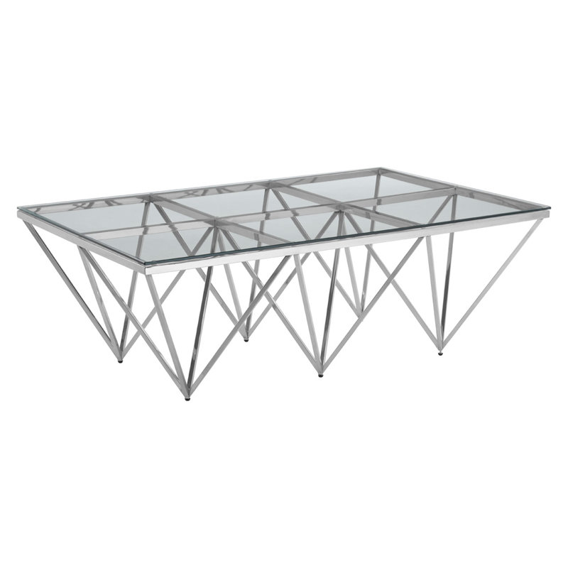 Troncoso Cross Legs Coffee Table