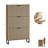 24 Pair Shoe Storage Cabinet with 3 Flip Drawers, Freestanding Shoe Organizer Cabinet for Entryway, Hallway