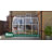 Palram - Canopia Sunroom 2 - 6' W x 12' D Walk-In Hobby Polycarbonate Resin Frame Greenhouse Kit with Roof Vent -White-90988263