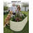 2 Pcs Raised Garden Beds Outdoor, Galvanized Steel Planter Box for Vegetables, Flowers, Rust-Resistant Garden Box, Easy Assembly Raised Beds, Durable Planters for Outdoor Plants-744307126-744307129