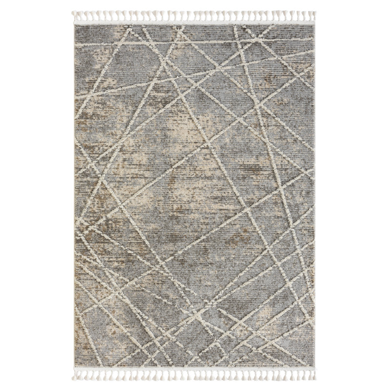 Sarina beige Rug, Rectangular 160 x 230cm