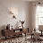 Levani Metal Wallchiere in Brass-990840258
