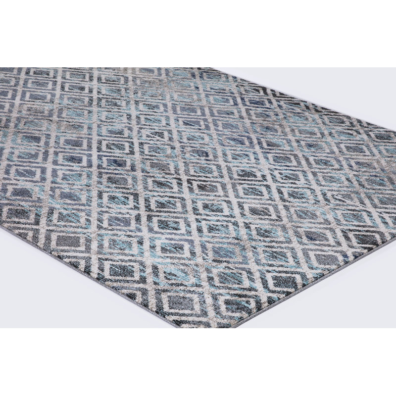 Caedan-Jay Geometric Indoor Rug, Rectangle 6'7" x 9'3"