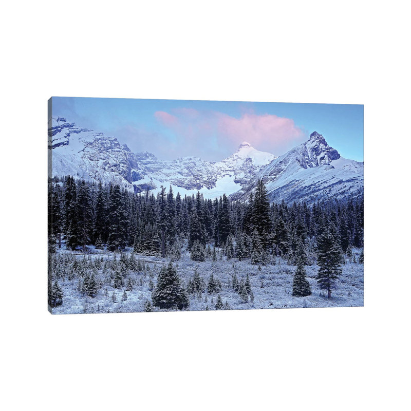 Early Mountain Light by Brian Wolf - Wrapped Canvas Print, 20.32 cm H x 30.48 cm W
