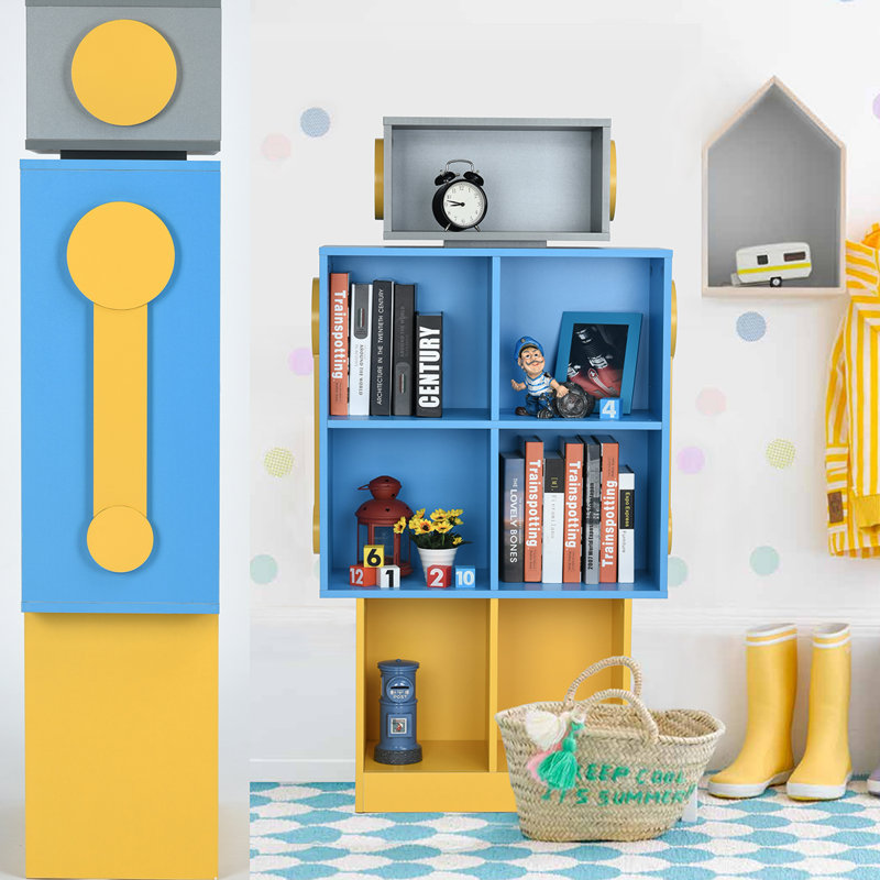Hojwal 136cm H x 68cm W Standard Bookcase