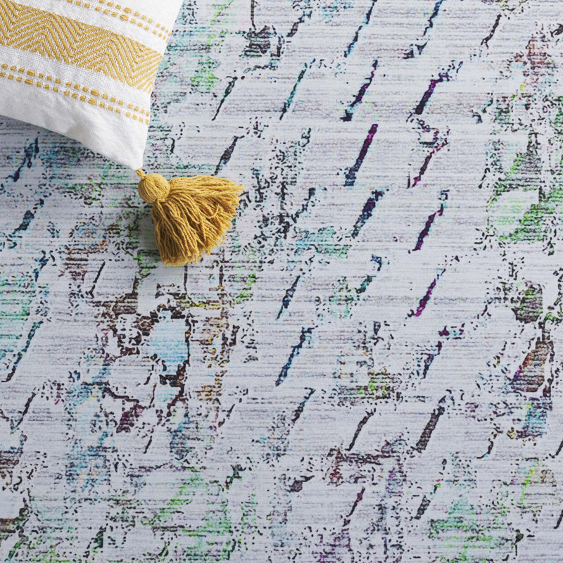 Tapis Braileigh avec envers antidérapant, Rectangle de 5 pi x 8 pi