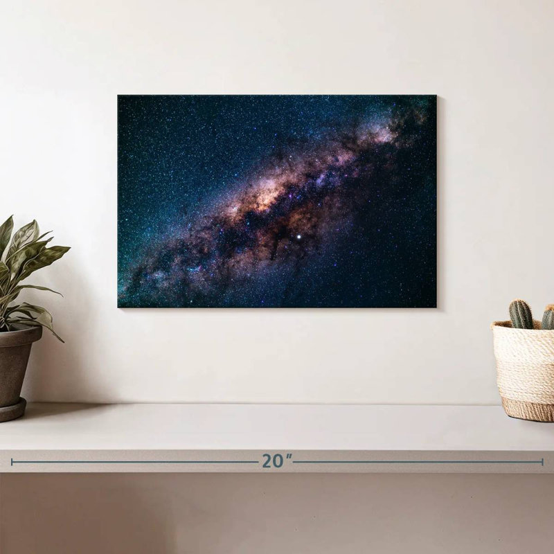 Étoiles d'Oberle dans la Voie Lactée, H 8 po x l 12 po
