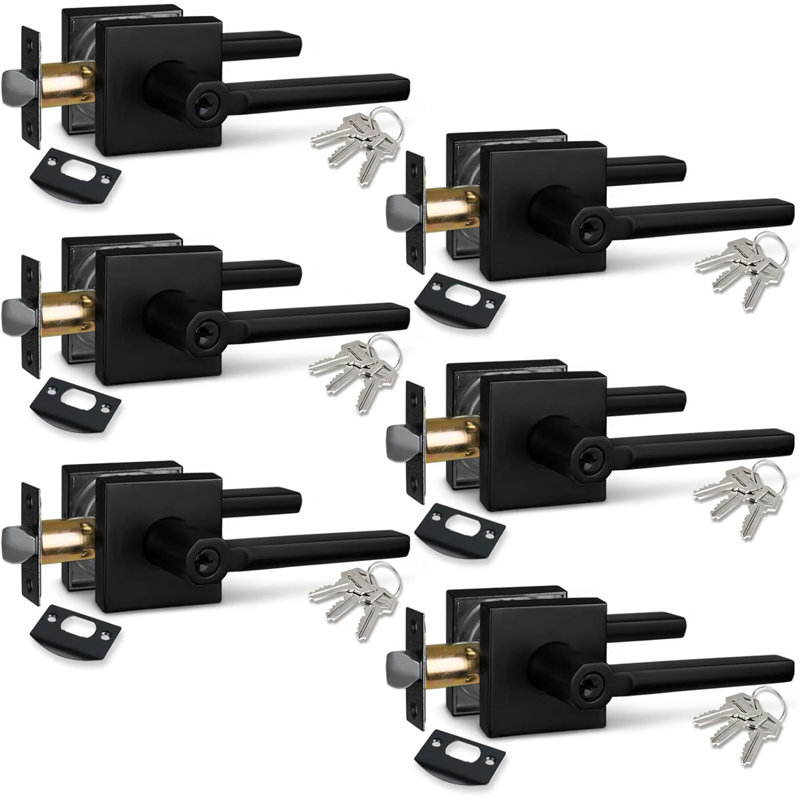 Venetian Keyed Door Lever Multipack