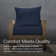 Meridian Outdoor Deep Seating Cushion Set – Comfortable, Durable, Weather-Resistant Design