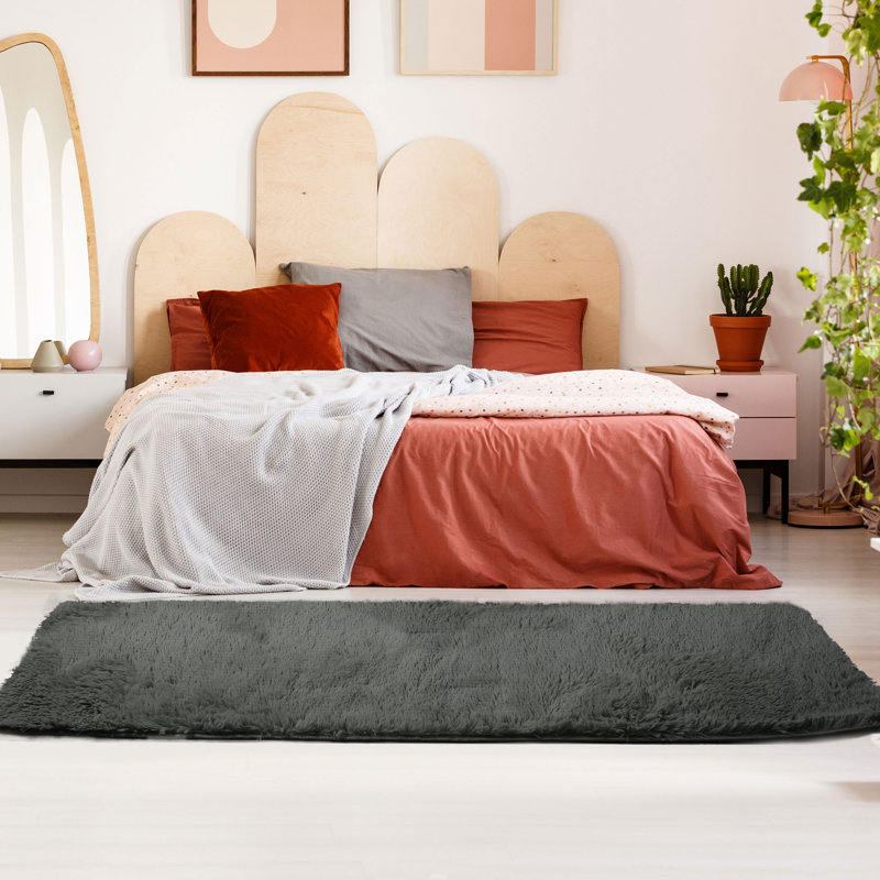 Florie Solid Colour Area Rug, Rectangle 190 x 290cm