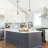 Wulfsohn 1-Light Single Kitchen Island Cone Glass Pendant Light-783682309