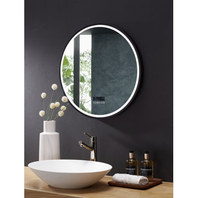 Metal Flat Wall Mirror
