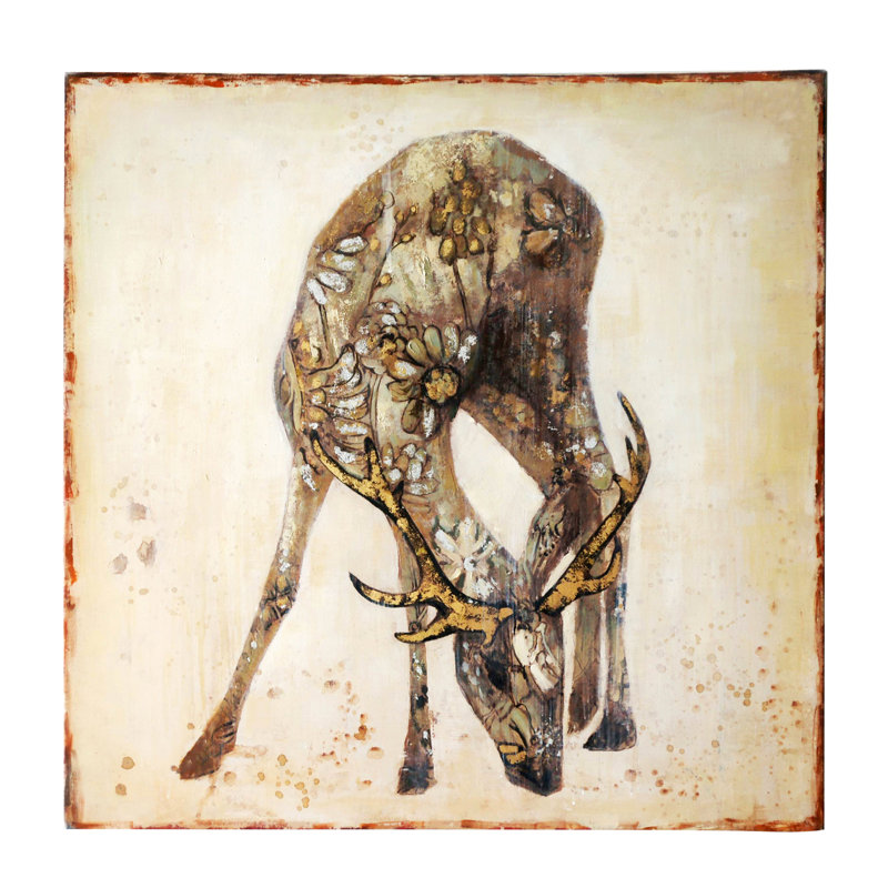 Deer - Painting on Canvas
