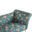 Uriel Velvet Chaise Lounge