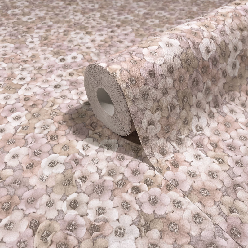 Galerie Fashion Icon Floral Wallpaper, Pink