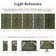 Goudeau Vintage Green Area Rugs For Living Room With Non-Slip Backing