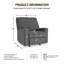 Fauteuil inclinable manuel berçant standard de 35 po de largeur-90328390