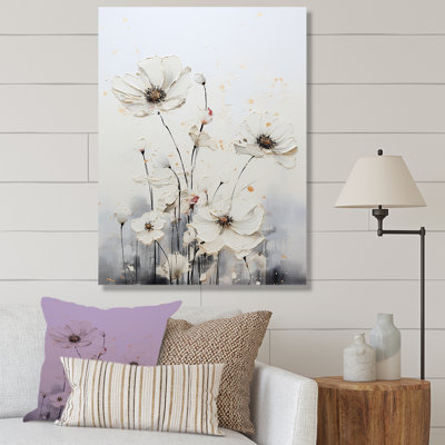 " White Wildflowers Floral Fantasy I "