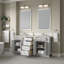 Bristol 72'' W Double Bathroom Vanity Base-812581005