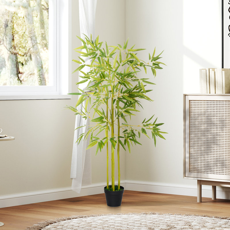 Bambou artificiel en pot 47,2 po