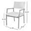 Fauteuil en acier tressé avec coussin Aiden-121450079