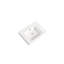 Bassin en résine pour salle de bain - caractéristique chêne blanc américain, poids de 39,95 lb, 17,86 po Largeur X 23,9 Profondeur 5,06 Hauteur, lisse et teintée - caractéristique du meuble-lavabo, conception hygiénique
