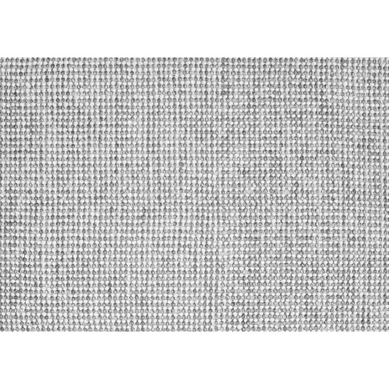 Tapis gris / blanc tissé à la machine Claverack, Rectangle de 5 pi x 8 pi