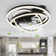 Herrada 20" Space-Saving Flush Mount Ceiling Fan with Adjustable Dimmable LED Light Kit