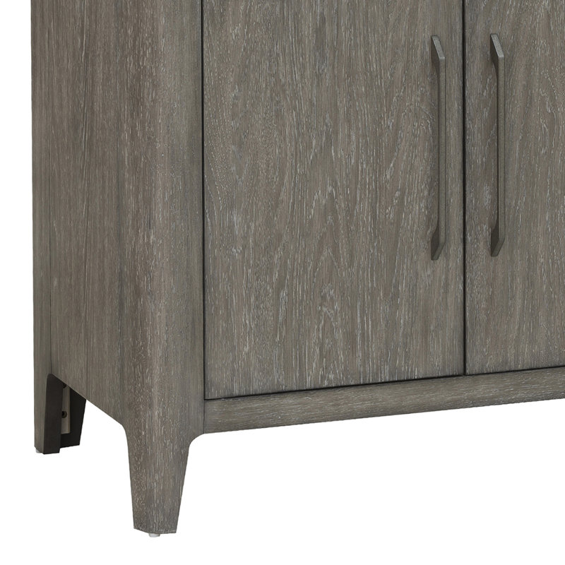 Griffith Gray 66'' Solid Wood Four-Door Two-Drawer Buffet