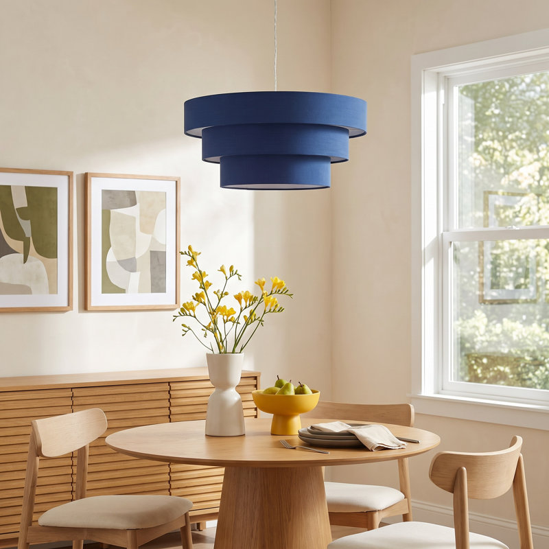 Chala 20 Inch Extendable Pendant, Blue