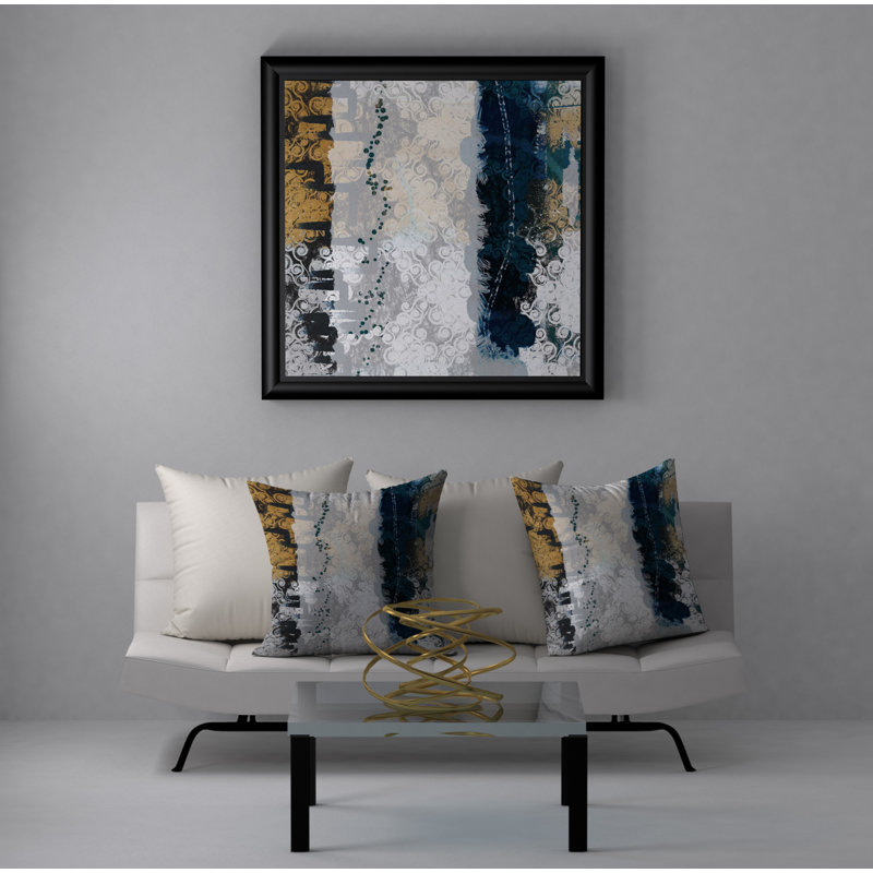 Housse de coussin carrée de renommée variée, 18 po x 18 po