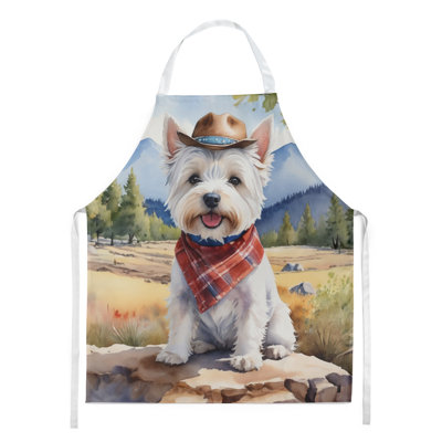 No Pattern Bib Apron
