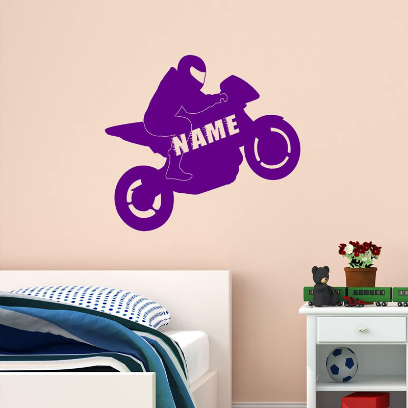 Adhésif mural, H 18 po x l 21 po, Mauve