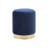 14'' Wide Cozy Velvet Round Ottoman-1671550781