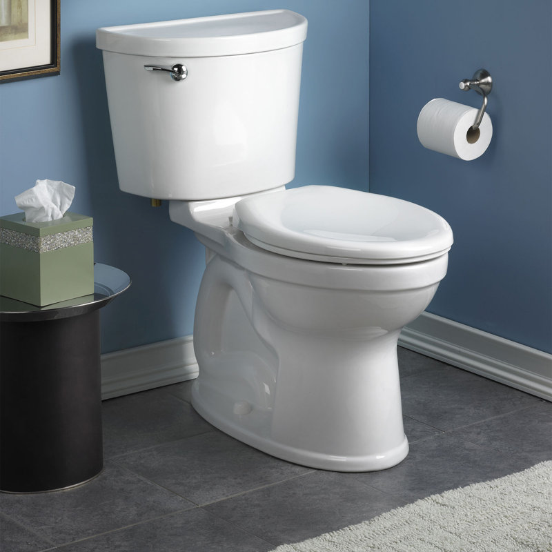 American Standard Champion 1.28 GPF Elongated 15 Comfort Height Chair Height Toilet, White