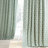 Rami Geo Contemporary Cotton Room Darkening Curtains- Single Panel-1858947804-1858947807