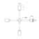LED 12V Snap-on Strip Light X-Connector Cable