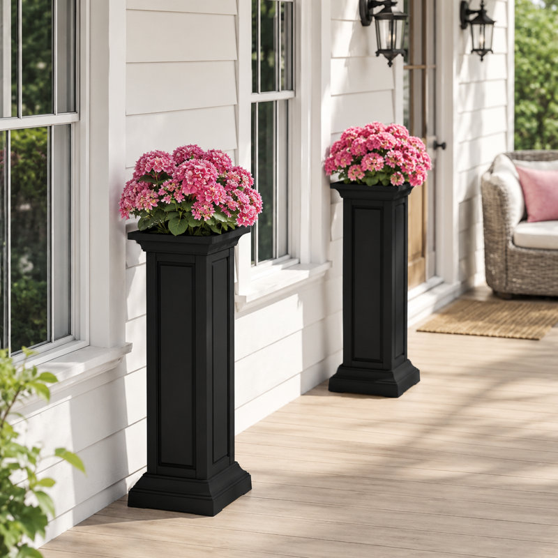36" Tall Resin Planters