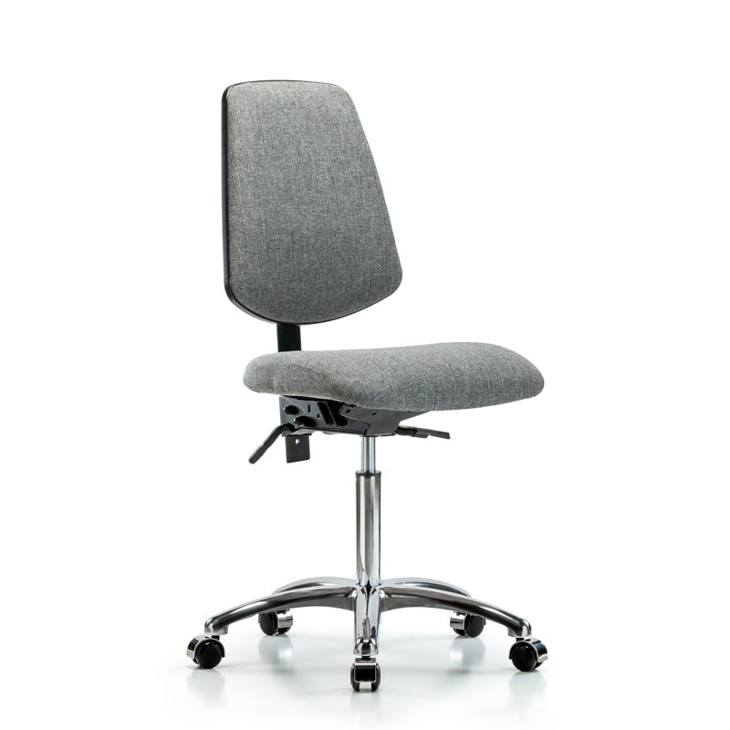 Jalyn Task Chair, Casters, Gray, Included