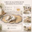Scalloped Jute Braided Placemat - Natural Finish, 51 × 36 cm-288759359