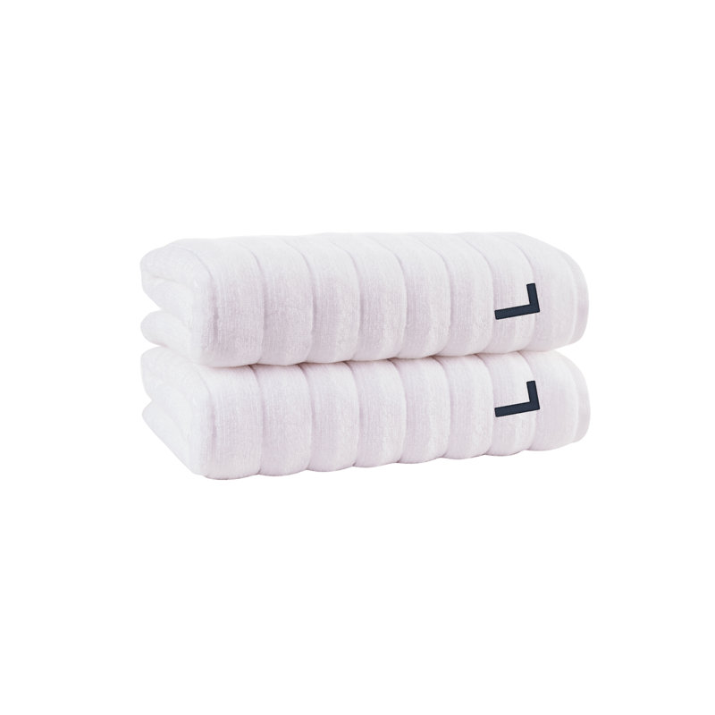 Depue 3 pcs Towel Set, L, White