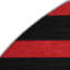 Tapis intérieur / extérieur noir HorizontalStripes-115067934