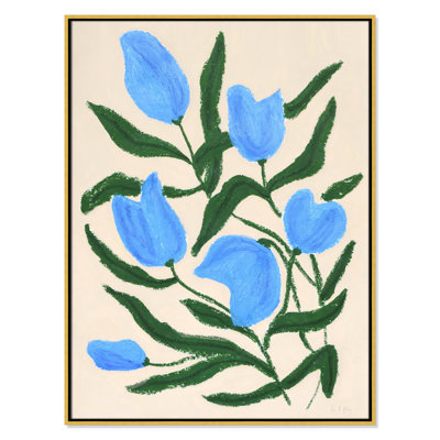 Colette "Blue Tulips" Print by Camilla Bergqvist