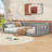 Upholstered Daybed with Slats and Side Storage Pocket-852941164-852941072