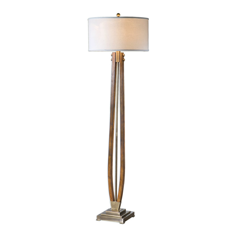 Dundridge 66'' Burnished Honey Traditional Floor Lamp